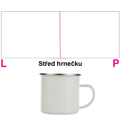 Metal mug (tin can) - mug print