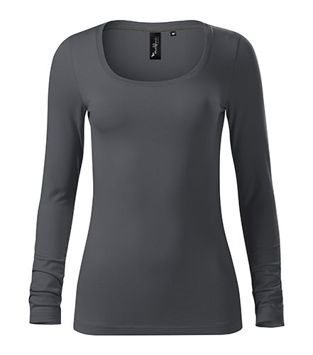 stretch women's t-shirt with long sleeves