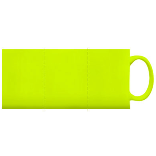 fluorescent mug with custom print