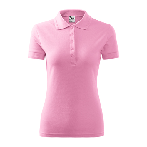 Women's polo shirt with custom print